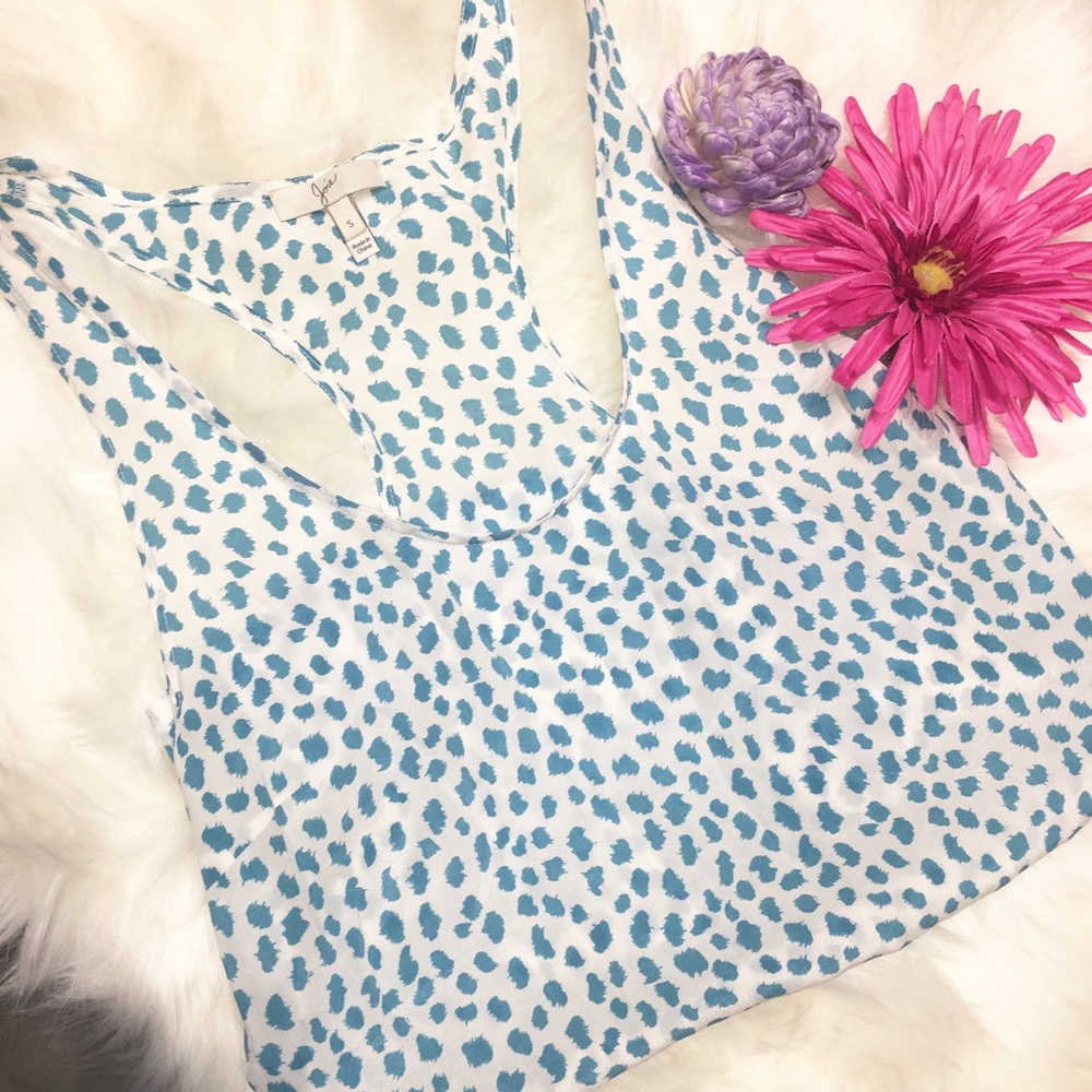 Joie- Drew D Silk Racerback Tank